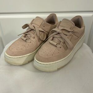Pink Suede AF1